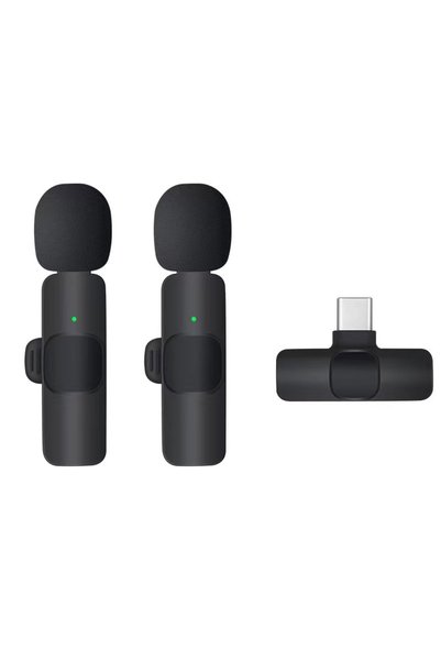Choice k9 One-to-two Type-C K8 K9 2.4G Wireless Lavalier Microphone for Phone...