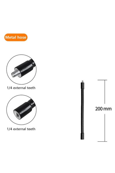 Choice A 200MM [NT]Flexible Metal Tube Rod Monopod Selfie Stick Stands With 1...