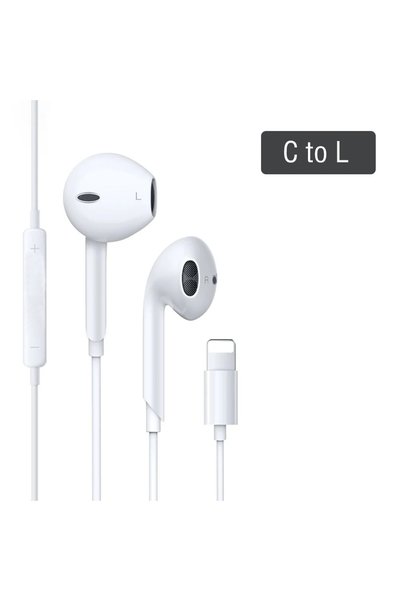 Choice 2dai-L لسماعات رأس بأسلاك عالية الدقة من طراز iPhone 15 و14 و13 Pro، م...