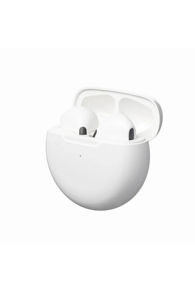 Choice White Pro 6 TWS Wireless Earphones with Microphone TWS Fone Bluetooth ...