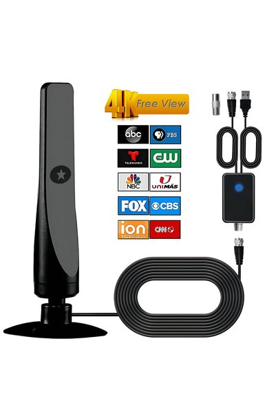 Choice 1set HD Digital TV Antenna With Signal Amplifier Indoor Outdoor 12DB A...