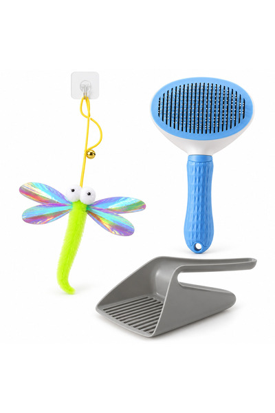 Busstier Kanat Kıyısı – Cat Fishing Rod with Elastic Plush Tip, Comb, and Lit...