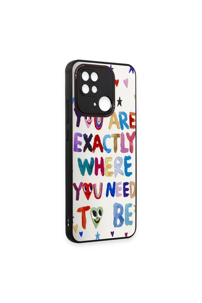ArkhenX Xiaomi Redmi 10C Case Mirror Patterned Cover - Mirror - 10