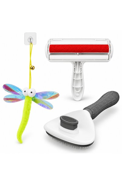 Busstier Kanat Molası – Cat Fishing Rod with Elastic Plush Tip and Hair Remov...