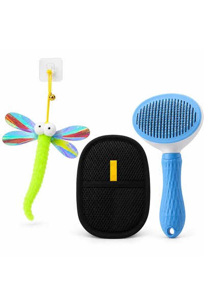Busstier Wing Traces – Cat Fishing Rod with Elastic Plush Tip and Hair Remove...