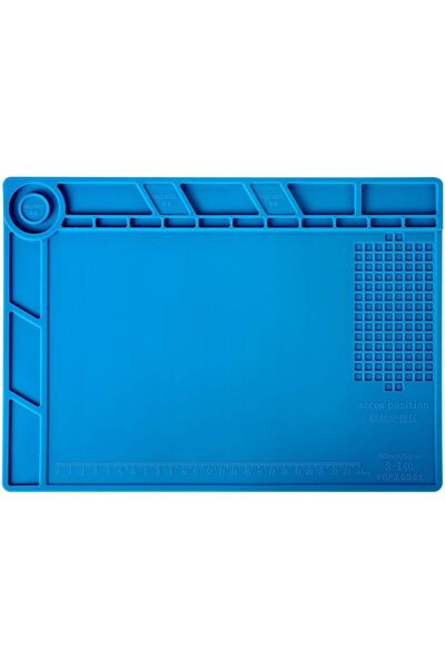 EXCEFORE Magnetic Silicone Soldering Mat - Heat Resistant 932°F, 13.8 x 9.8 i...