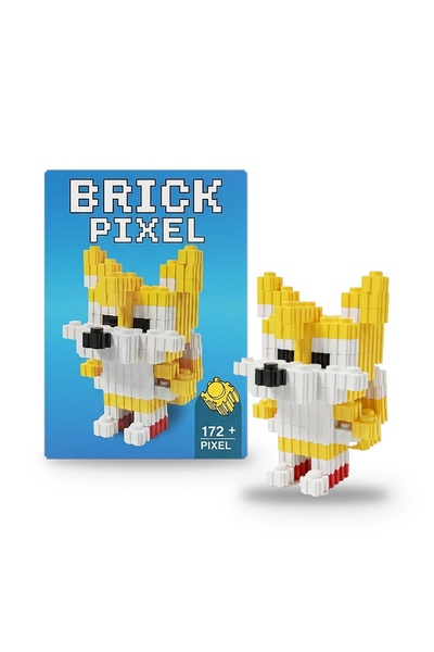 Brother Toys Pixel brick tails sonic sonik 172 pixel 3d puzzle bricks figure ...