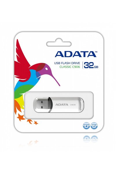 Adata DashDrive Classic C906 32 GB USB 2.0, alb