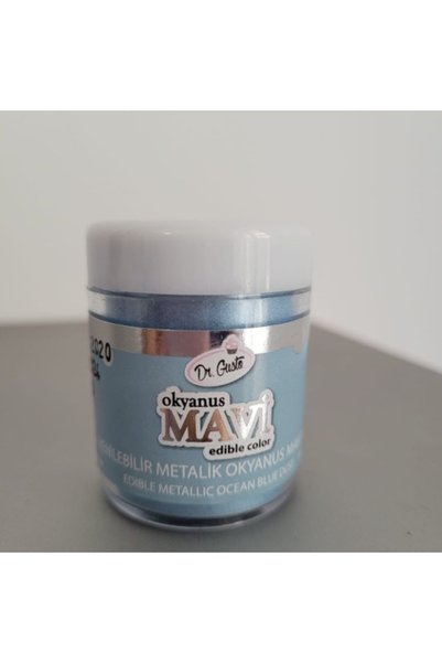 Dr. Gusto Μεταλλική βαφή σε σκόνη - Μπλε Ωκεανός / Okyanus Blue - 10 gr