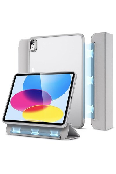FONIX Husă compatibilă cu Apple iPad 10,9 (2022), Protecție față-spate, Magne...