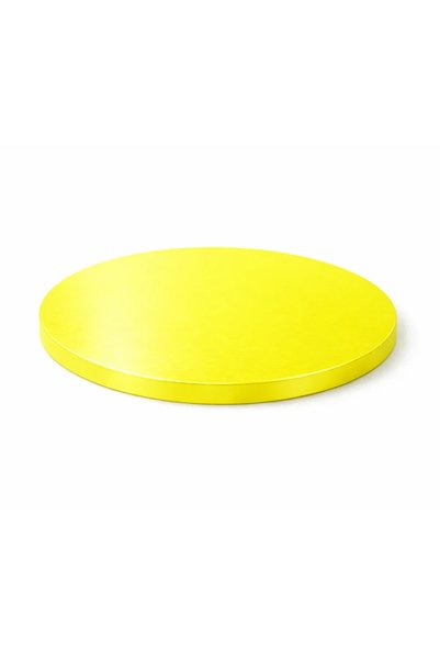 Anyta Cooking Disc / Cake drum tort rotund Extra Tare 1,2 cm grosime - GALBEN...