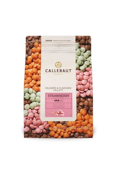 Callebaut Ciocolată Aromă CAPSUNI-2,5 Kg