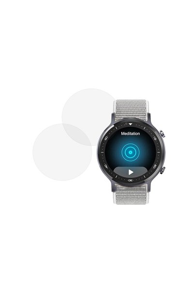 COMANDO Set of 2 x Film compatible with Realme Watch S Pro, Shield Full Glue,...