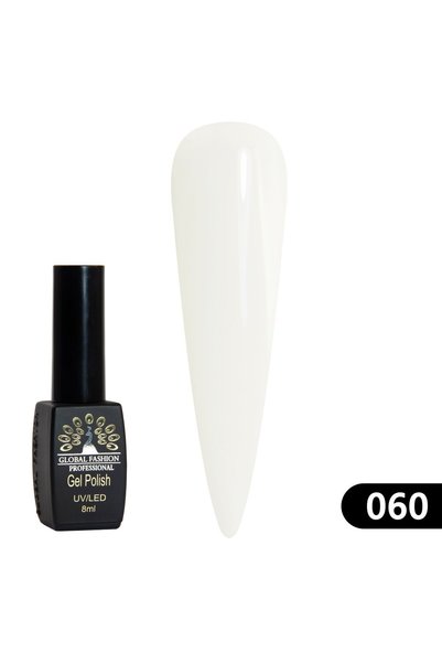 global fashion Βερνίκι γέλης BLACK ELITE 060, 8 ml
