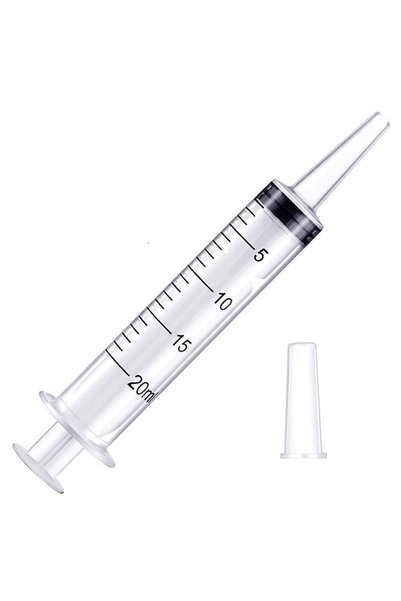 hanzhi dogstory Pet Syringe Feeder 20ml Plastic Needle