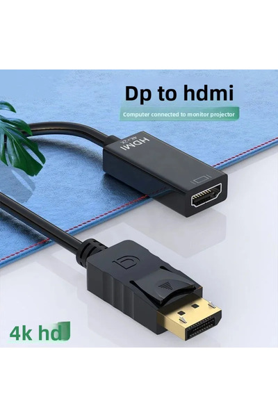 hanzhi Amila DisplayPort to HDMI Adapter Cable 4K