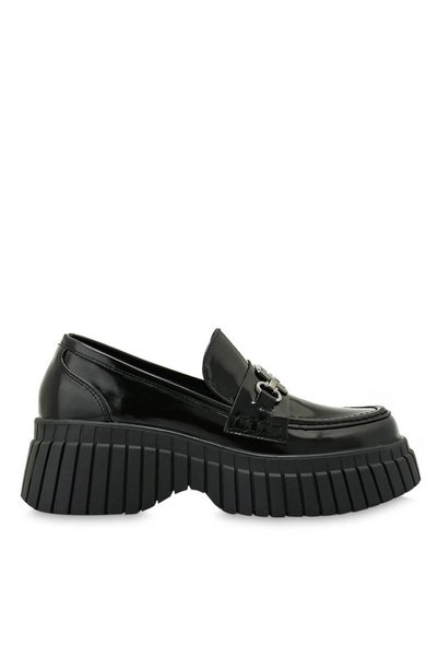 Exe Γυναικεία Loafers PB06-D1470 Μαύρο Φλωρεντικ
