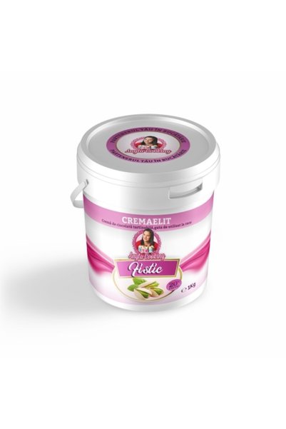 Anyta Cooking CREMAELIT - Fistic 35% - (Cremă tartinabilă de ciocolată cu fis...