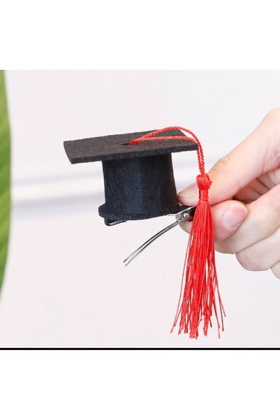 hanzhi Yixuan Graduation Headband Mini Doctor Hat Hair Clip