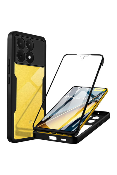 Techsuit Калъф за телефон, Techsuit, Xiaomi Poco X6 Pro, черен