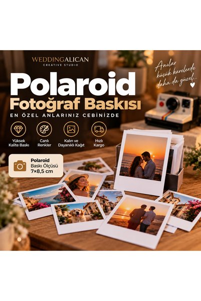 25 Adet 10x15 Gerçek Fotoğraf Kağıdına Baskı
