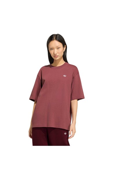 Adidas Originals Originals ESSENTIALS BOYFRIEND T-SHIRT KT4806 Μπορντό