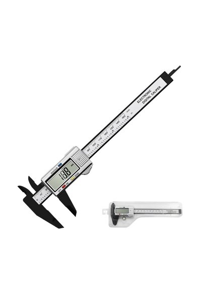 Sarbacane Digital Caliper, Caliper Measuring Tool with Carbon Fiber, 0-150mm/...