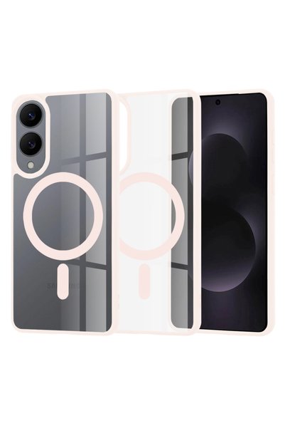 Techsuit Husă pentru telefon, Techsuit, Samsung Galaxy S25 Edge, roz