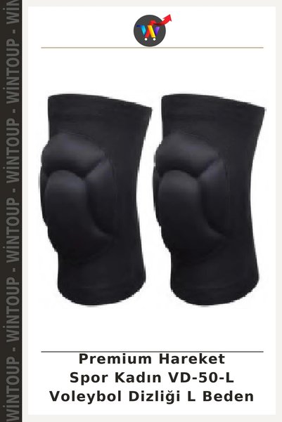 Wintoup Premium Hareket Spor Women's VD-50-L Volleyball Knee Brace, Size L
