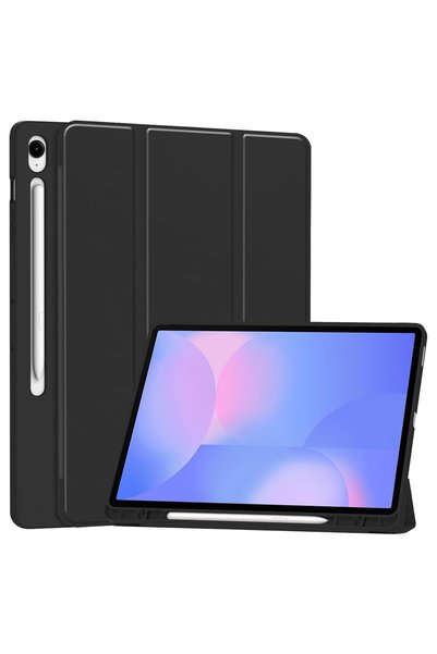 Techsuit Husă tabletă Techsuit, Flex Trifold (with Pencil Holder), negru