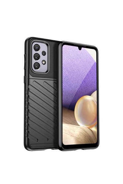 FONIX Protective Case, Compatible with Samsung Galaxy A72, Thunder, Raised Ed...