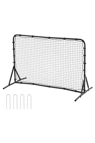 VEVOR Panou de respingere pentru fotbal, Material: țeavă de fier și plasă ON,...