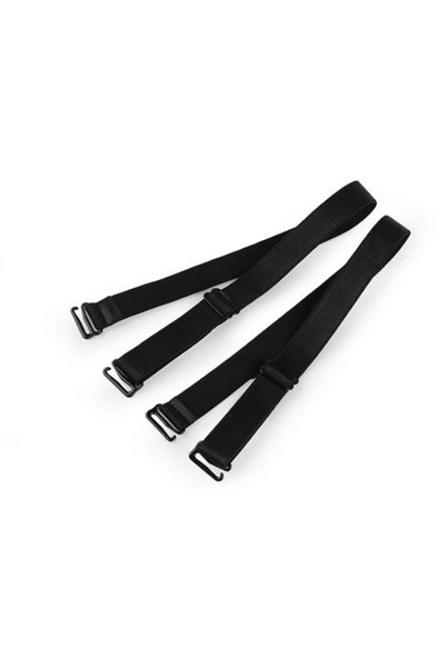 Atmosphere Fashion Bra straps, black, 10 pieces, 10 mm