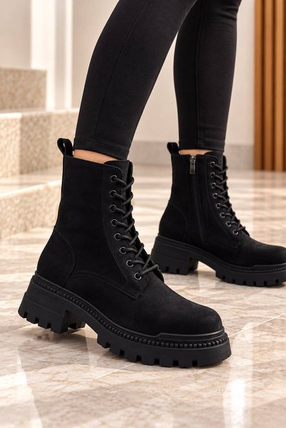 Acarbey Suede Simple and Stylish Women's Ankle Boots