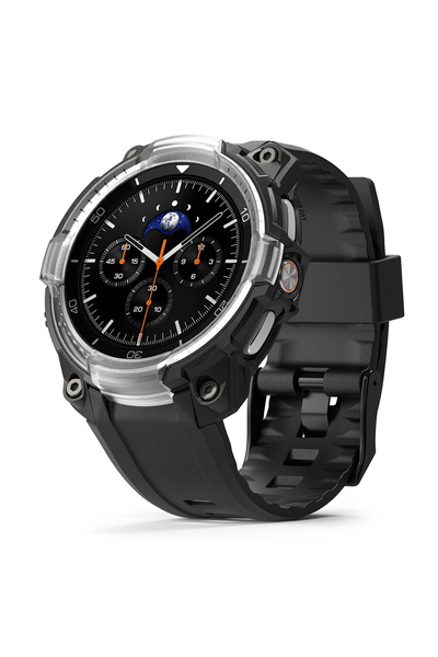 Ringke ιμάντας για έξυπνο ρολόι, Rugged Gear, μαύρος/διαφανής