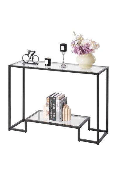 VEVOR Console table, Product dimensions: 107 x 35.4 x 75.5 cm, Model number: ...
