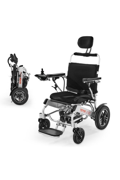 VEVOR Wheelchair, Maximum load: 136 kg, Product size: 925 x 670 x 980 mm, Mat...