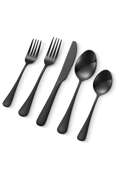 VEVOR Silverware set, Type: desert spoons, dinner spoons, dinner Knives, dese...