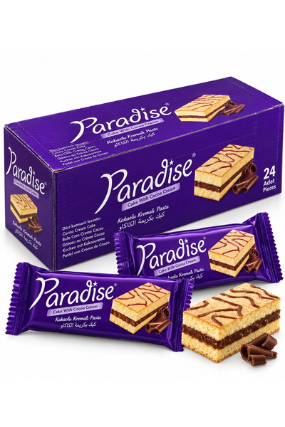 paradis 24x 22g prăjituri cu cacao