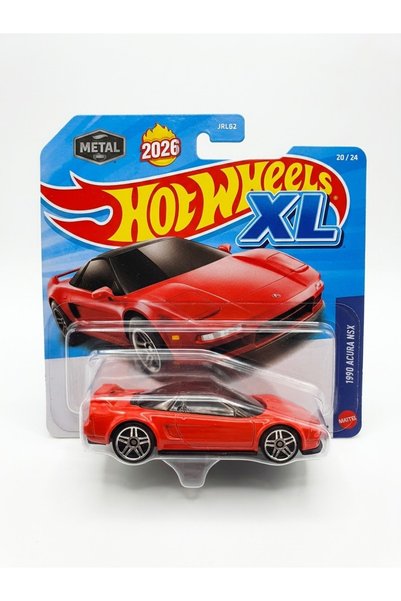 XL 2026 Metal 1990 Acura NSX Kırmızı Model Araba