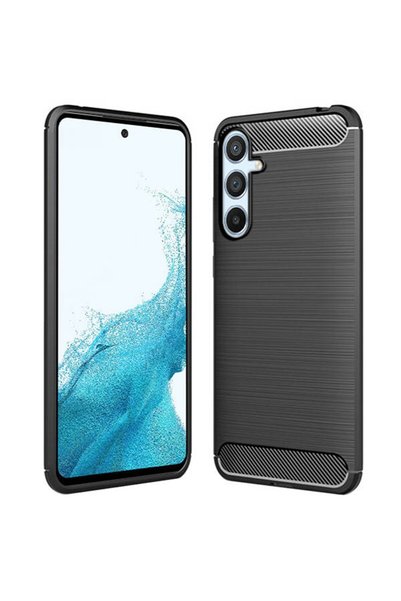 OEM Supreme Carbon Case compatible with Samsung Galaxy A54, Precise Protectio...