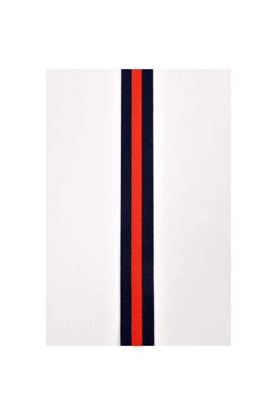 Atmosphere Fashion Dark blue and red decorative tape, 25 mm, per linear meter