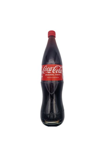 Coca-Cola Bautura carbogazoasa Original Taste, 1L, sticla returnabila, 2 buc