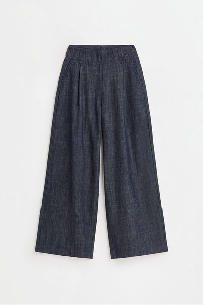 LEFTIES KADIN Pensli geniş paça jean