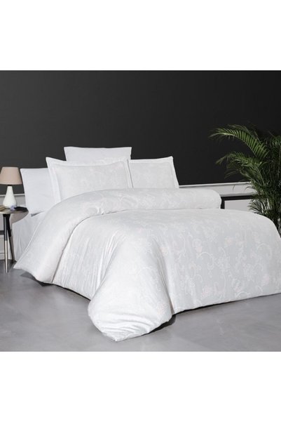 First Choice Luxury Cotton satin Duvet Cover Set 6 pieces, First Choice, Carm...