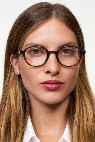 Babafiyatlar Waite Brown Unisex Blue Light Protection Glasses