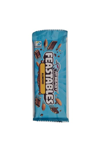 Feastables Baton de ciocolata MrBeast Almond, 2 x 60g