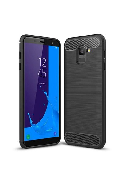 FONIX Supreme Carbon Case compatible with Samsung Galaxy J6 (2018), Precise p...