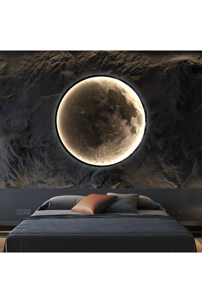 OEM LED Wall Lamp, Decorative, Luna 83W Diameter 120CM Cold/Neutral/Warm Ligh...