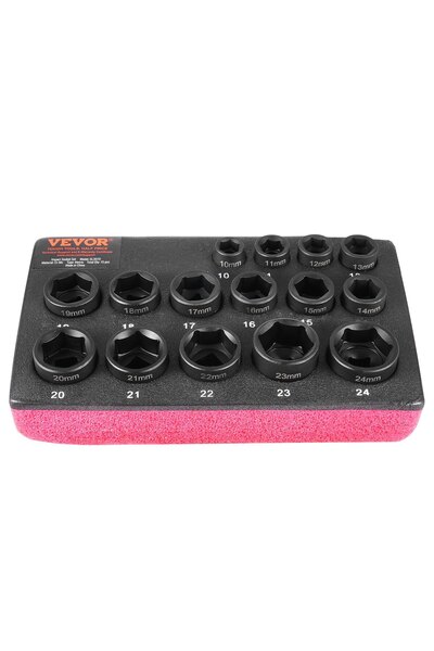 VEVOR Impact socket set, Material: CR-MO alloy steel, Model number: XL3070, Q...
